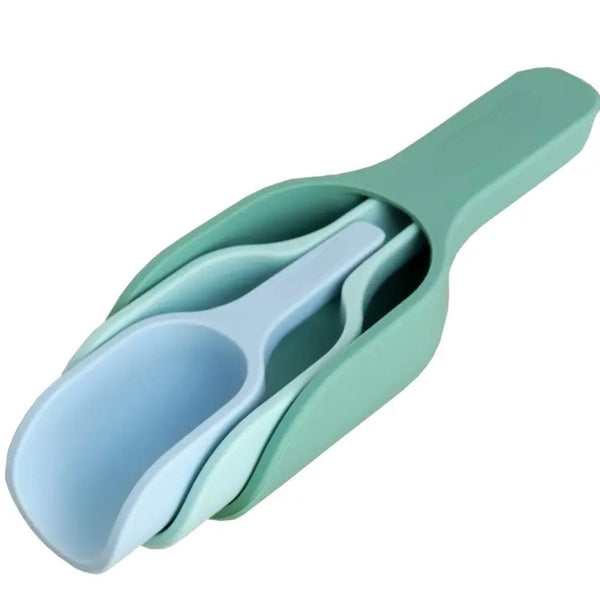 مجموعة ملاعق السيليكون الحسية