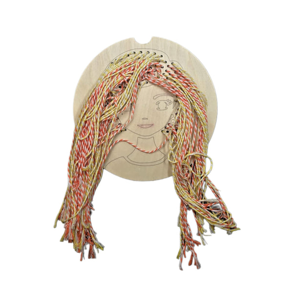 لوح تسريح الشعر الخشبي