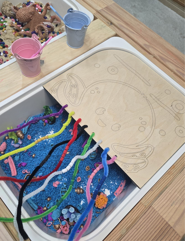 لوح الأخطبوط الخشبي