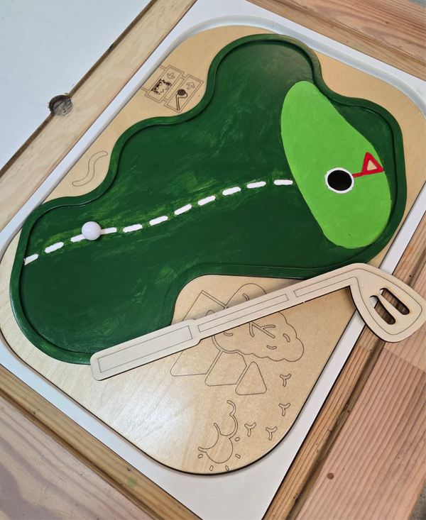 لوح الجولف الحسي