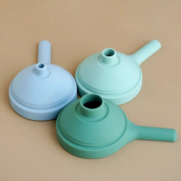 مجموعة قُمع السيليكون القابل للطي