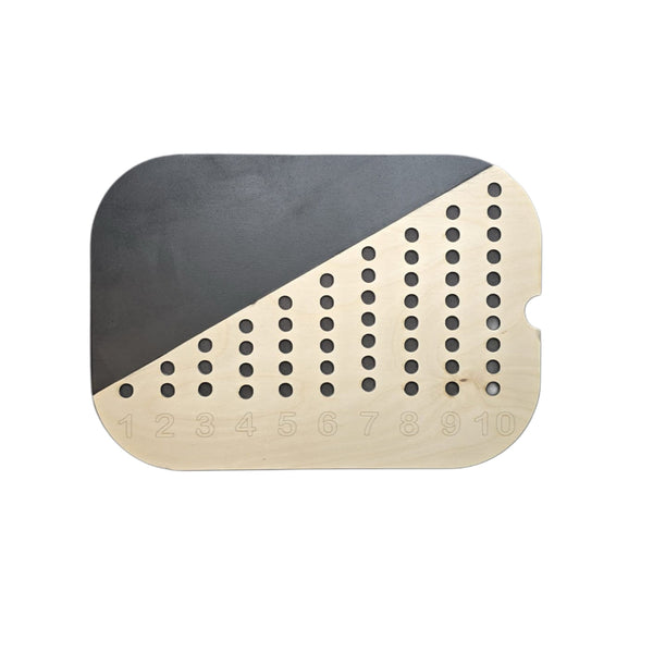 لوح العدّ والكتابة بالطباشير