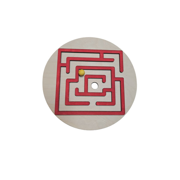 لوح متاهة التفكير المربعة