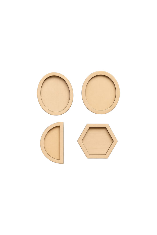 أشكال حسية خشبية