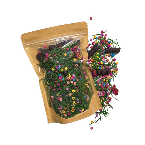 خليط حسي زهور وأعشاب الربيع