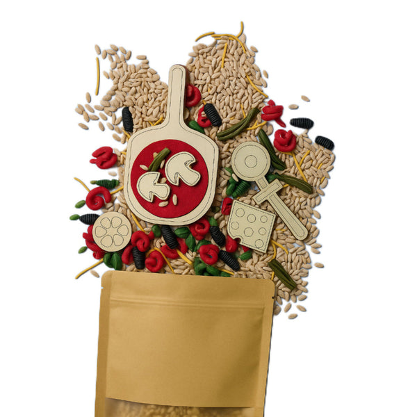 خليط نشاط البيتزا الحسي