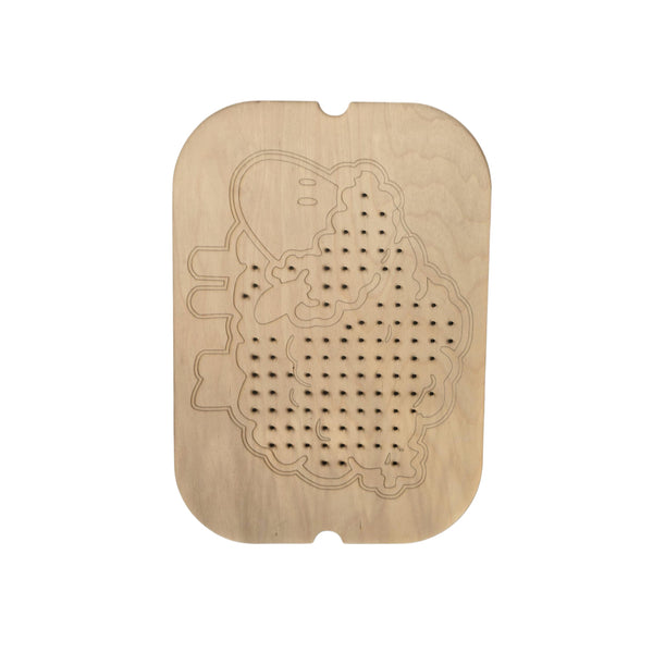 لوح الخروف الخشبي