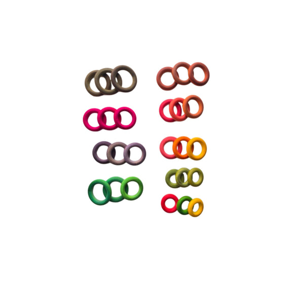 حلقات ملونة