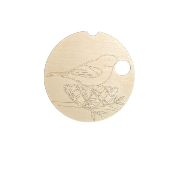 لوح خشبي – نشاط إطعام العصفور