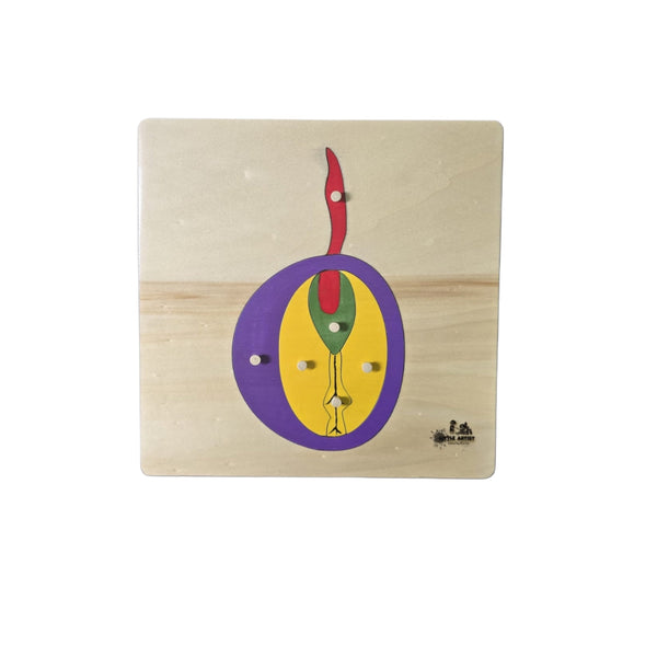 لعبة أحجية بذور تعليمية من LITTLE ARTIST مع أشكال ملونة لتعلم الأطفال وتطويرهم